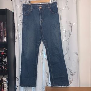 Vintage relaxed bootcut 550 Levi blue jeans 14S